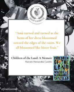 A beautiful, bittersweet book 🍊 🌼 

#memoir #marcelohernandezcastillo #childrenoftheland #qotd